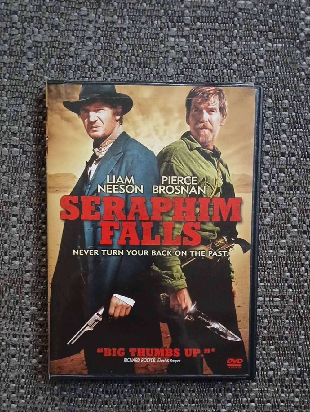 Seraphim Falls (DVD) - Liam Neeson & Pierce Brosnan - Red Title, Black Case